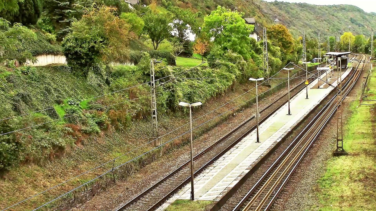 Der Bahnhof Moselkern