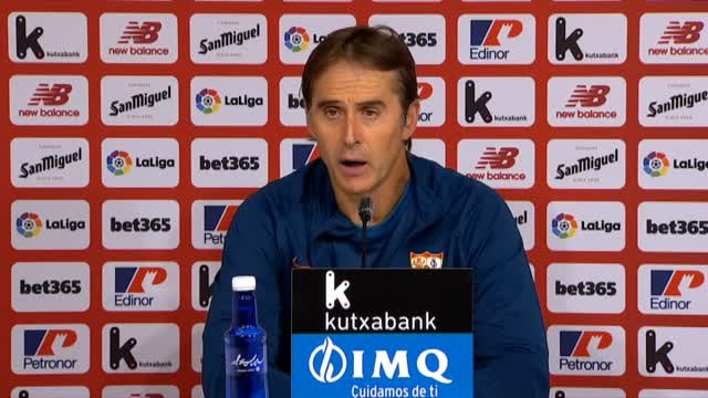 Lopetegui: Cuando el equipo pierde un partido de esta manera el responsable siempre es el entrenador