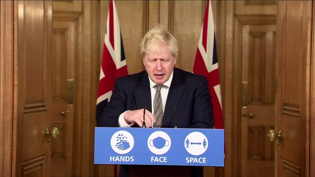 Boris Johnson announces second Covid-19 lockdown between 5 November and 2 December and extension of furlough scheme