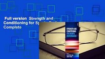 Full version  Strength and Conditioning for Sports Performance Complete