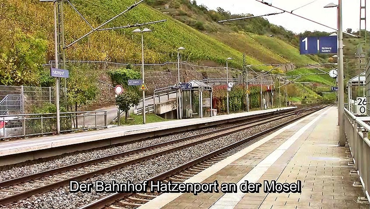 Der Bahnhof in Hatzenport