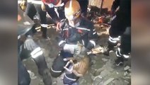 Cat rescued from collapsed building after quake in Turkey