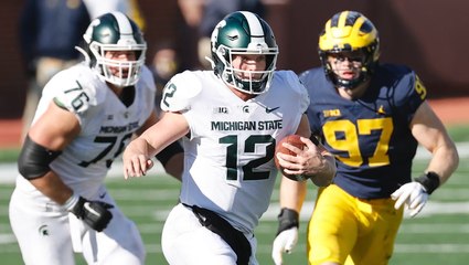 Winless Michigan State Upsets No. 13 Michigan 27-24