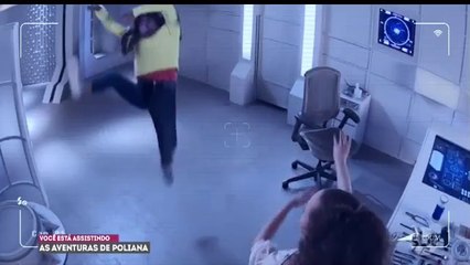 Ester se descobre como robô e joga Poliana contra a parede - As Aventuras de Poliana (18/06/2020) (21h57) | SBT 2020