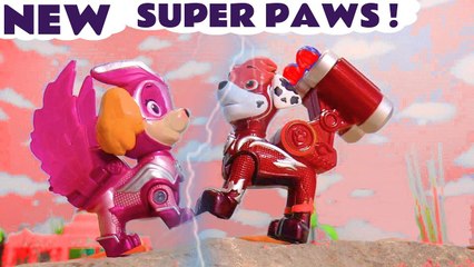 New Paw Patrol Mighty Pups Super Paws Charged Up Powers with Thomas and Friends and the Funny Funlings in this Family Friendly Full Episode English Toy Story for Kids