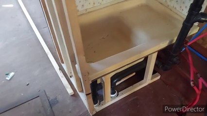 Camper Progress Halloween special! - 10-31-20 - plumbing, walls, and the long awaited bathroom countertop
