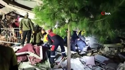 Denizli’den giden arama kurtarma ekipleri çalışmalara devam ediyor