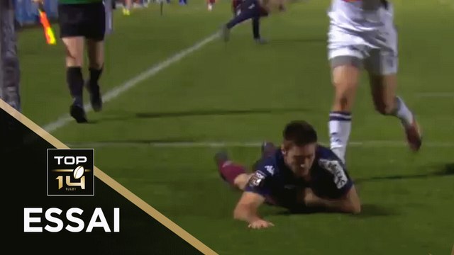 TOP 14 - Essai de Geoffrey CROS (UBB) - Bordeaux-Bègles - Agen - J7 - Saison 2020/2021