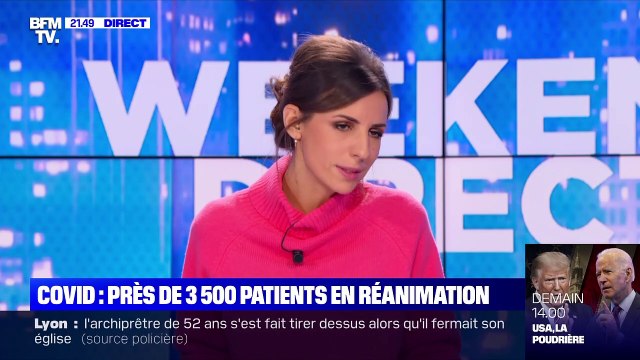 Covid-19: près de 3 500 patients en réanimation (1/2) - 31/10