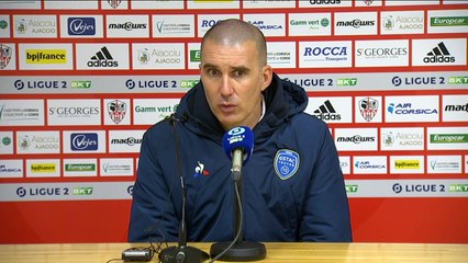 AC Ajaccio 0-4 ESTAC⎥Réaction de Laurent Batlles