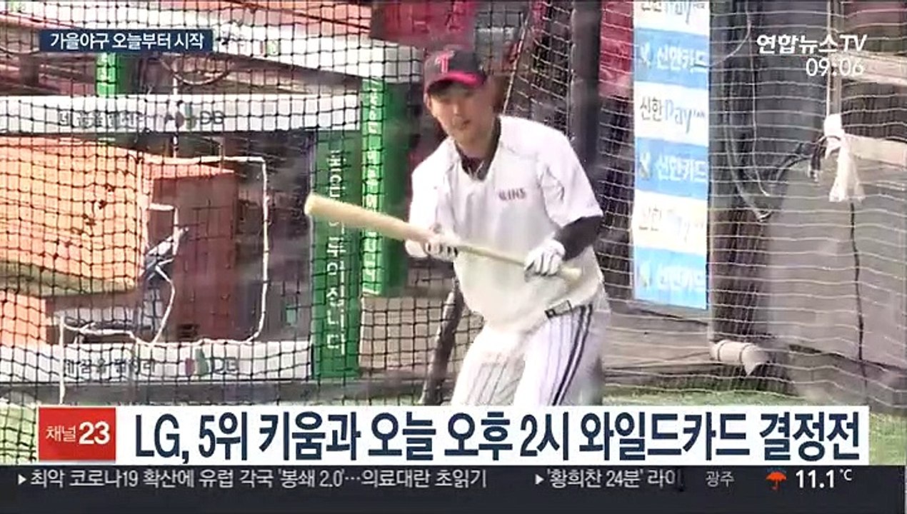LG "빠른 발 경계" vs 키움 "선발 전원 대기"