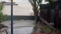 Super Typhoon Rolly (Goni): Storm surge in San Jose, Camarines Sur