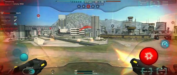 Robot Warfare Grizzly Android Gameplay