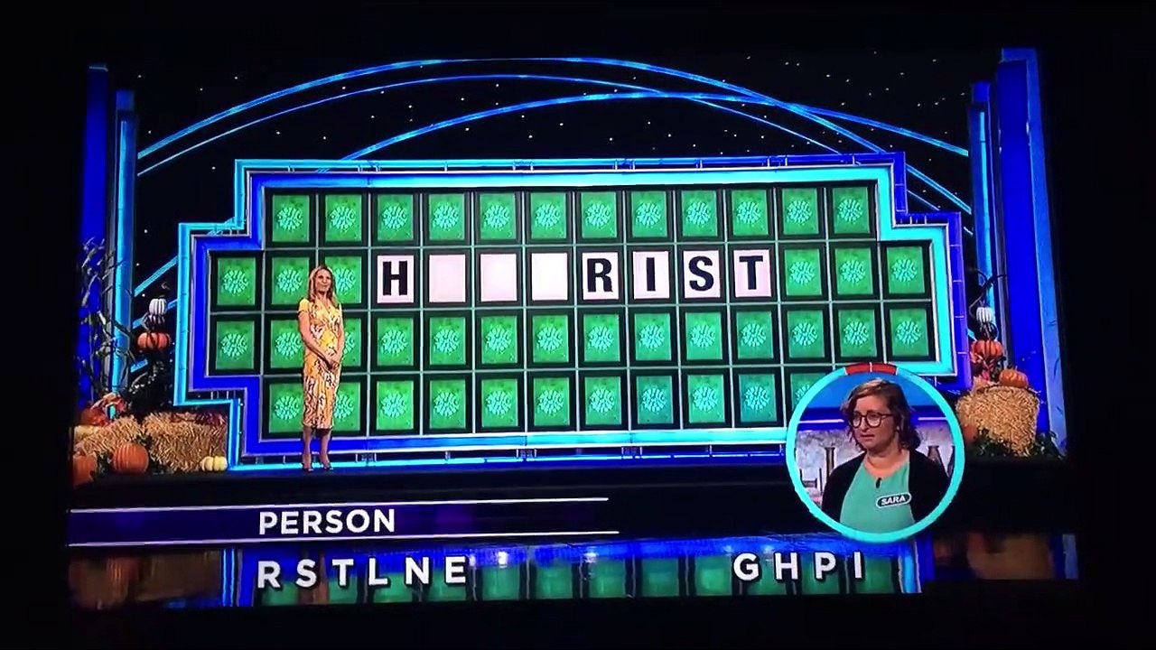 Wheel of Fortune- Sara won $38,000 on Bonus Round (10-28-20)