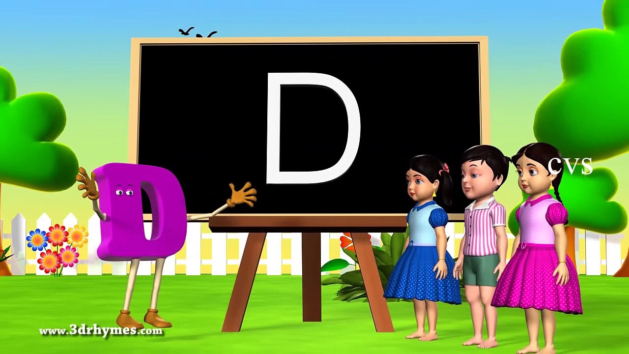 Alphabet songs - Phonics Songs - ABC Song for children - 3D Animation Nurs(1)