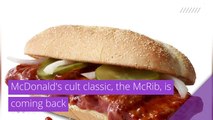 McDonald's cult classic, the McRib, is coming back, and other top stories in strange news from November 01, 2020.