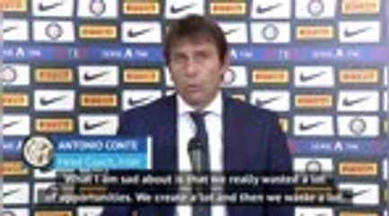 Conte unhappy with wasteful Inter after Parma draw