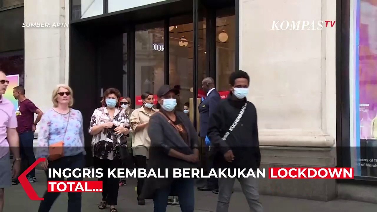 Inggris Kembali Berlakukan Lockdown Kedua