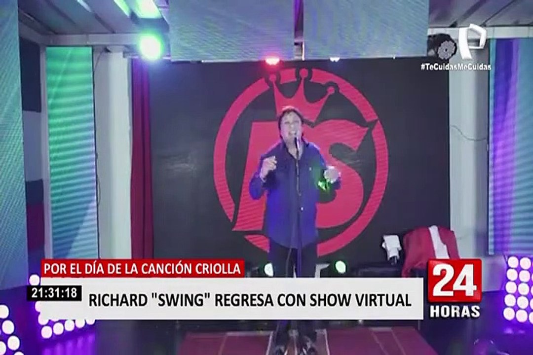 'Richard Swing' regresó con concierto virtual por el Día de la Canción Criolla