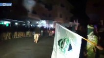 مسيرات ليلية لعناصر هيئة تحرير الشام نصرة للنبي