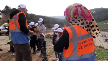 Kocaeli’nin doğal güzelliğini kampçılar çöplüğe döndürdü