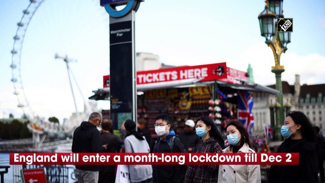 UK PM Boris Johnson announces nationwide Covid-19 lockdown till Dec 2