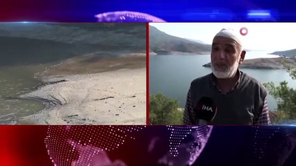 Altınkaya Barajı'nda korkutan görüntü