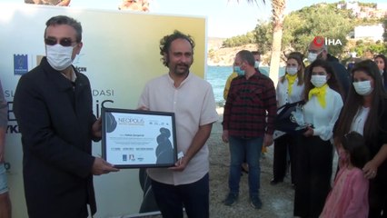 Kuşadası Heykel Sempozyumunda üretilen 9 eser görücüye çıktı