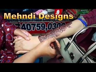 Mehndi Designs 2019 | Easy Mehndi Designs in Lahore Pakistan | Girls Special