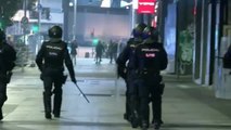 Noche de violentos disturbios en el centro de Madrid: 32 detenidos y 3 policías heridos
