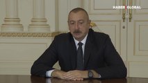 Azerbaycan Cumhurbaşkanı Aliyev,  Dışişleri Bakanı Mevlüt Çavuşoğlu'nu kabul etti