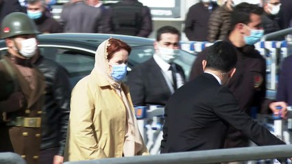 İyi Parti Genel Başkanı Meral Akşener Mesut Yılmaz'ın Cenaze Törenine Katıldı
