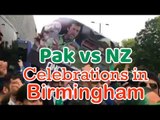Pakistan Beats New Zealand - Huge Celebrations in Birmingham - Dhol, Bhangra, Music