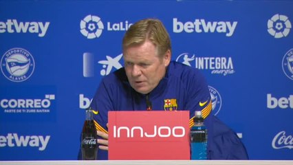 Koeman: "De cara al gol hay que tener más rendimiento"