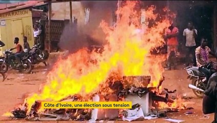 Côte d'Ivoire : vives tensions autour de l'élection présidentielle