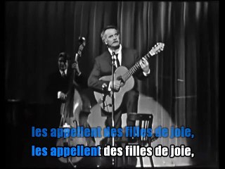 Georges Brassens_La complainte des filles de joie (Bobino 1964)karaoké