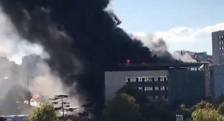 Çapa Tıp Fakültesi Hastanesi’nde büyük yangın