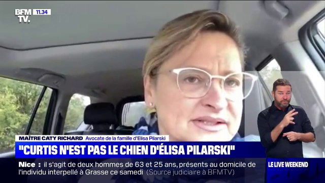 L'avocate de la famille d'Élisa Pilarski explique que Curtis n'a jamais été le chien de la victime