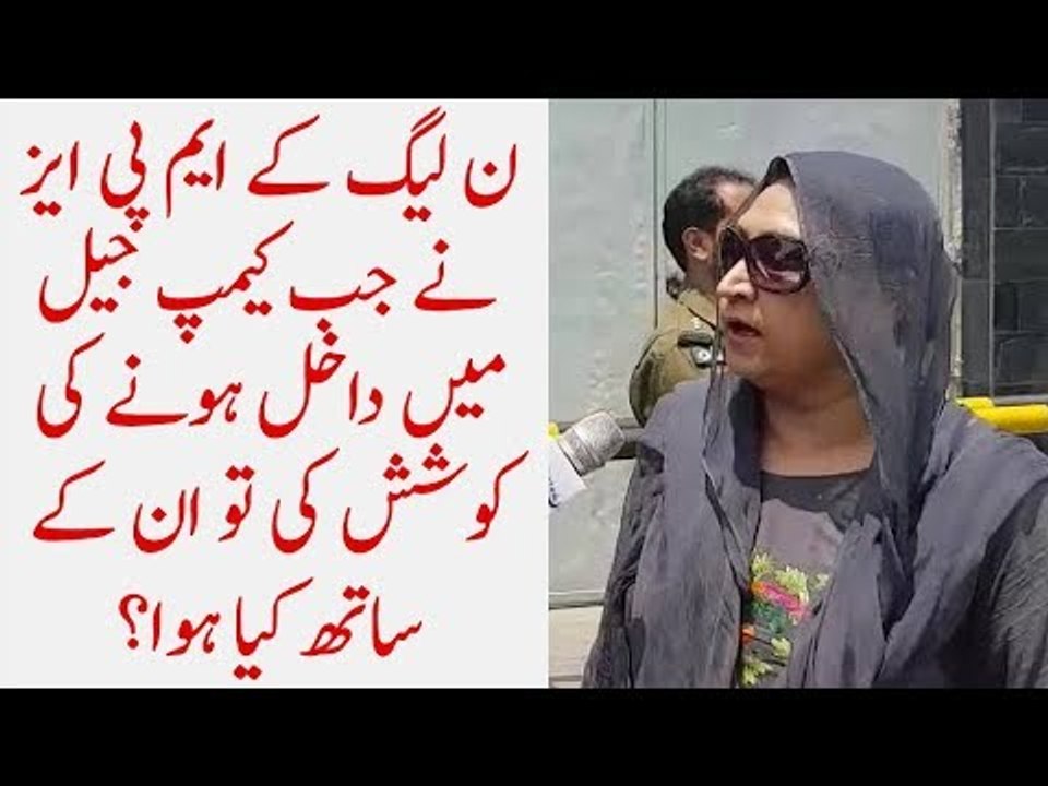 What Happened When PML-N MPA Went To Meet Her Leader In Jail?