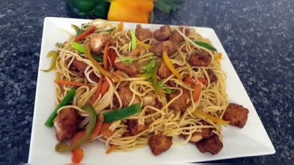 Chicken chow mein recipe