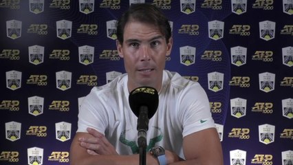 Rolex Paris Masters 2020 - Rafael Nadal : "I don't know if I can win this Rolex Paris Masters ... we'll see !"