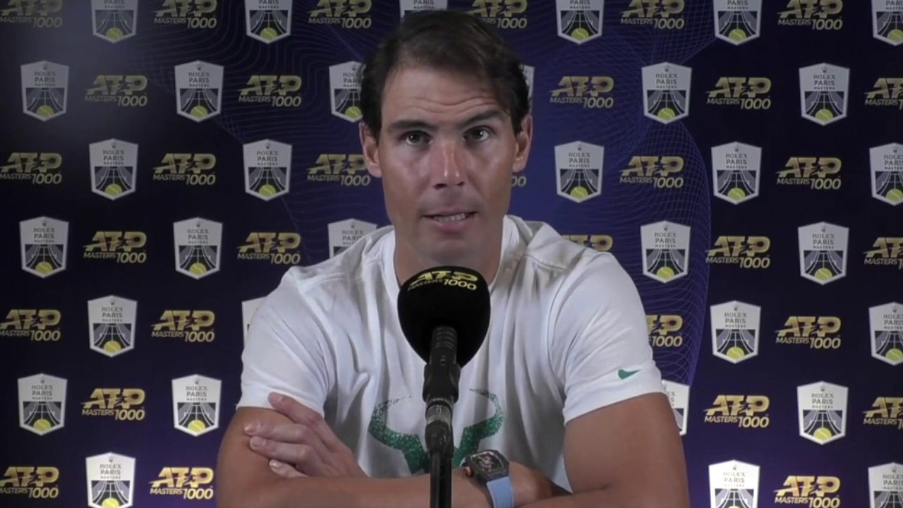 Rolex Paris Masters 2020 - Rafael Nadal : "I don't know if I can win this Rolex Paris Masters ... we'll see !"