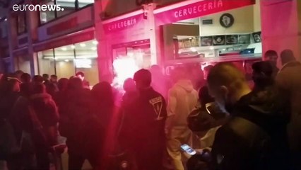 Disturbios contra las restricciones ligadas a la pandemia