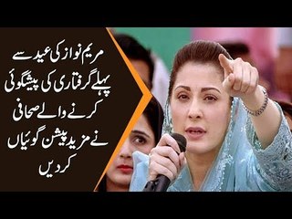 مریم نواز کی عید سے پہلے گرفتاری کی پیش گوئی کرنے والے صحافی نے مزید پیشن گوئیاں کردیں