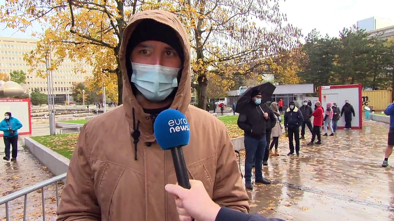 Массовое тестирование на коронавирус в Словакии