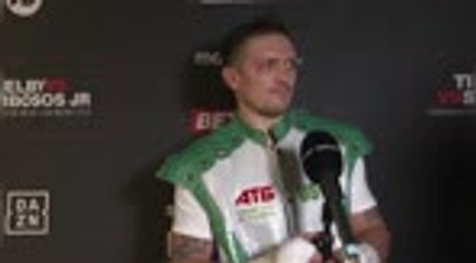 Usyk targets fight with Anthony Joshua next