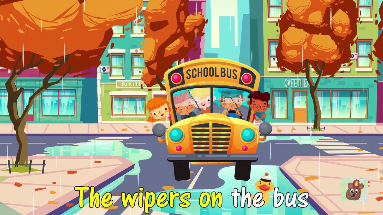 The wipers of the bus / Nursery Rhymes & Kids Songs