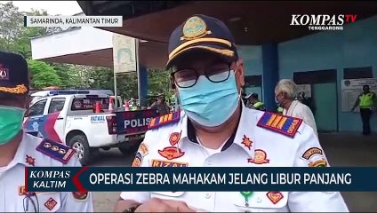 Operasi Zebra Mahakam Jelang Libur Panjang