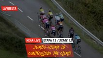 Jumbo-Visma is controlling the climb - Étape 12 / Stage 12 | La Vuelta 20