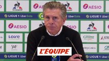 Puel : « Nous n'avons pas très bien préparé le derby » - Foot - L1 - ASSE